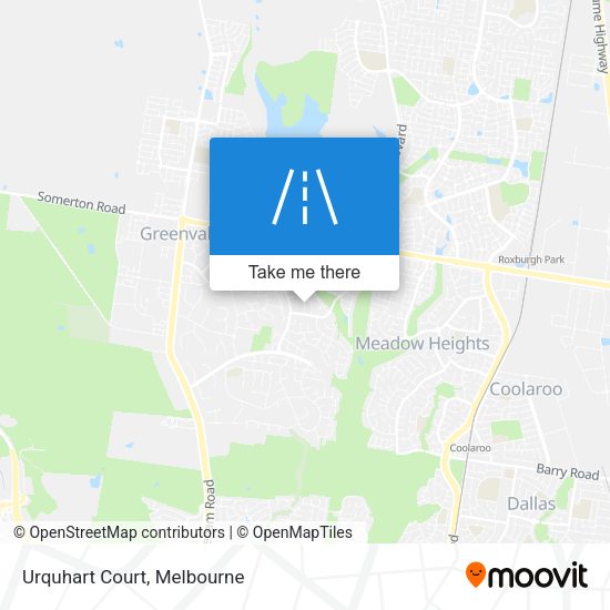 Urquhart Court map