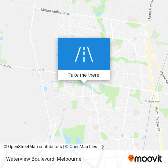 Waterview Boulevard map