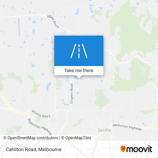 Cahilton Road map