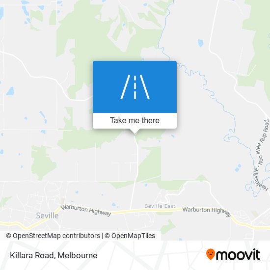 Killara Road map