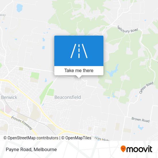 Payne Road map