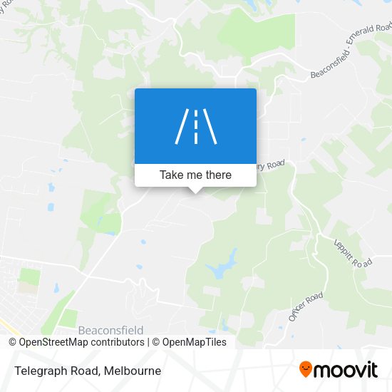 Telegraph Road map