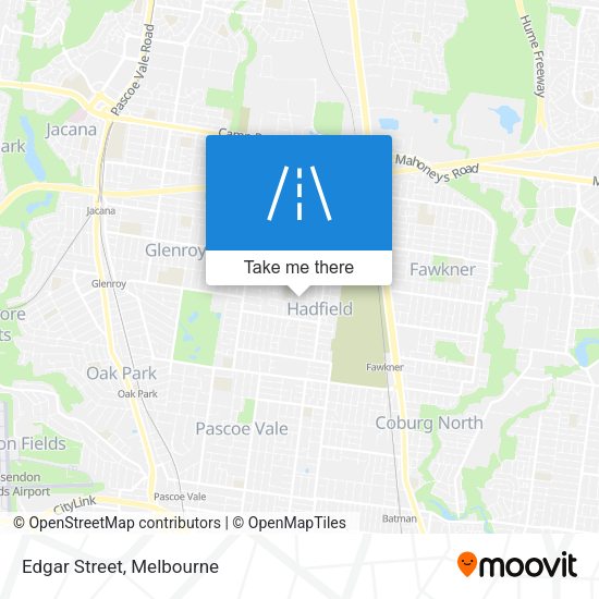 Edgar Street map