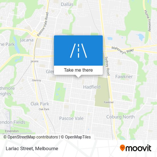 Larlac Street map