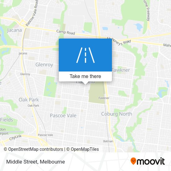 Middle Street map