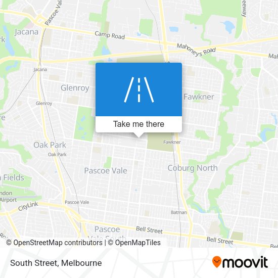 South Street map