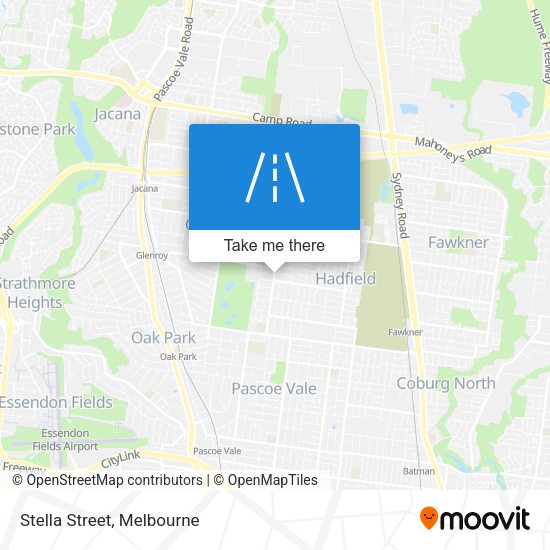 Stella Street map