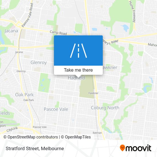 Stratford Street map