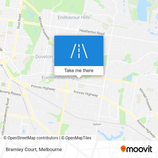 Bramley Court map