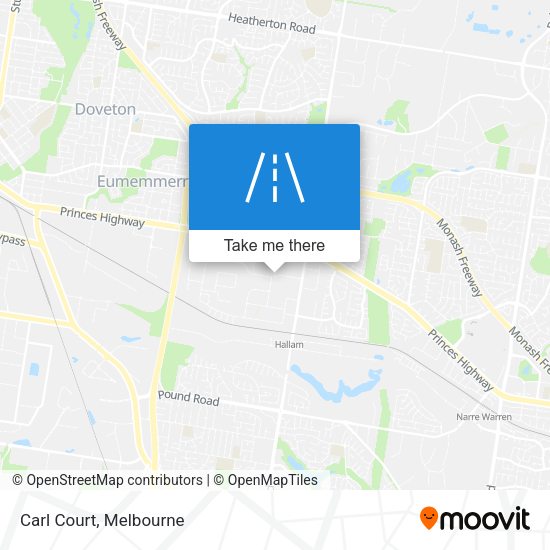 Carl Court map
