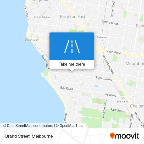 Brand Street map