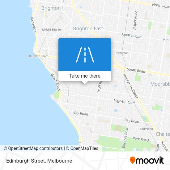 Edinburgh Street map