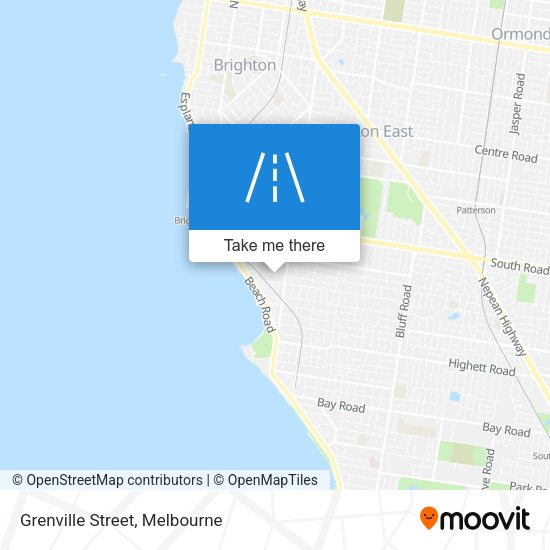 Grenville Street map