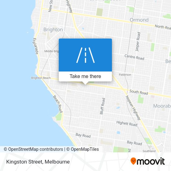 Kingston Street map