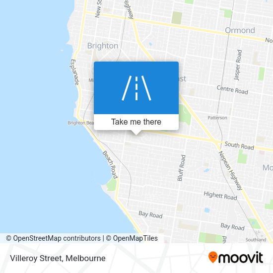 Villeroy Street map