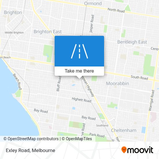Exley Road map