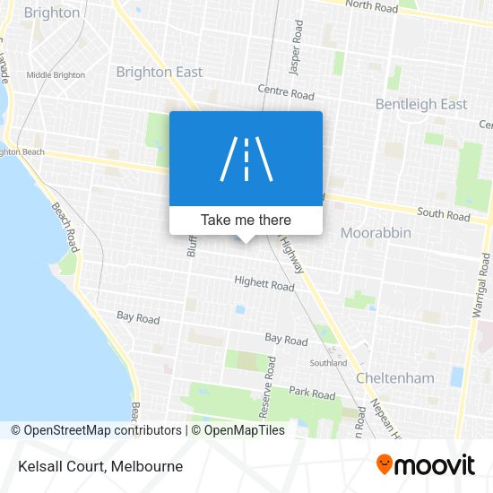 Kelsall Court map