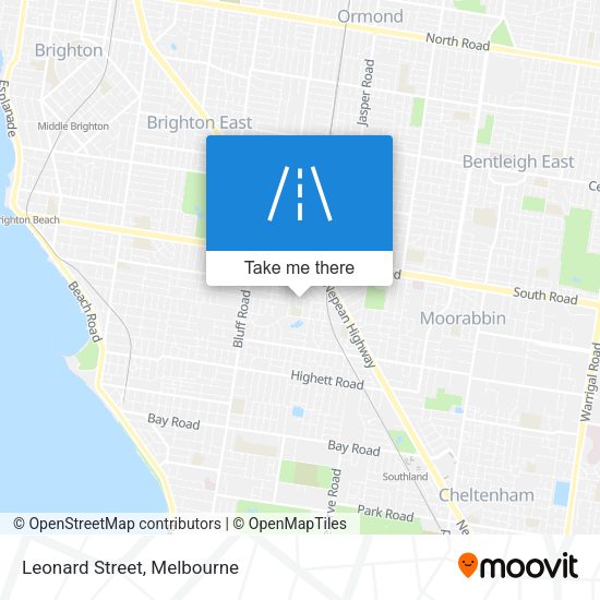 Leonard Street map