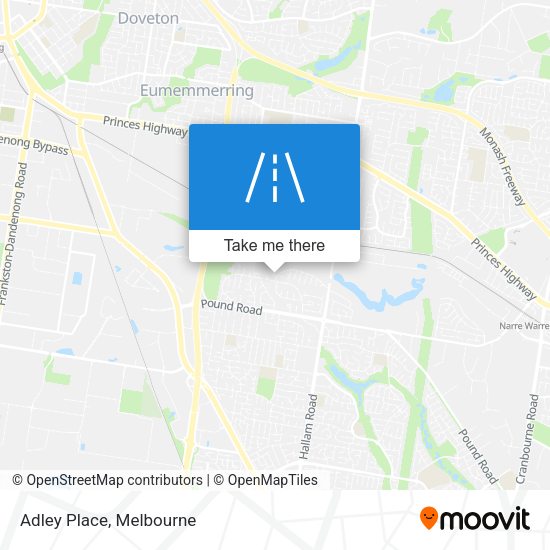 Adley Place map