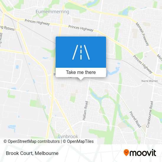 Brook Court map