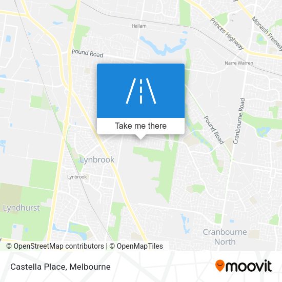 Castella Place map