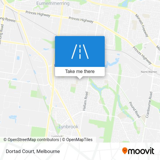 Dortad Court map