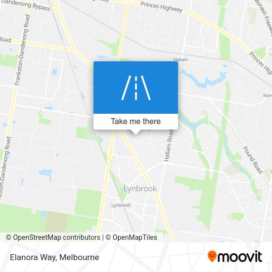Elanora Way map