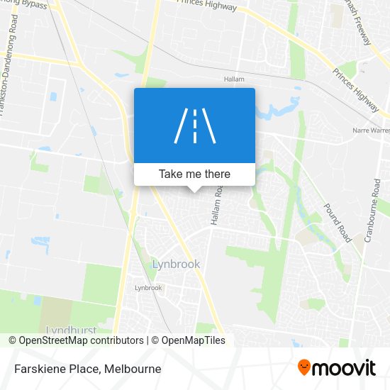 Farskiene Place map