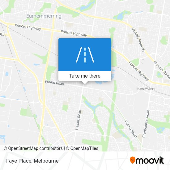 Faye Place map