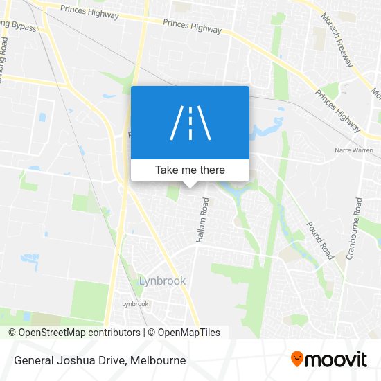 General Joshua Drive map