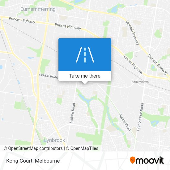 Kong Court map