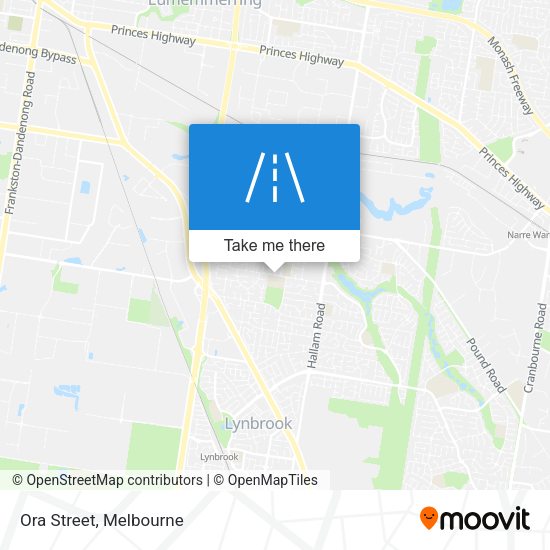 Ora Street map