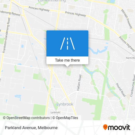 Parkland Avenue map