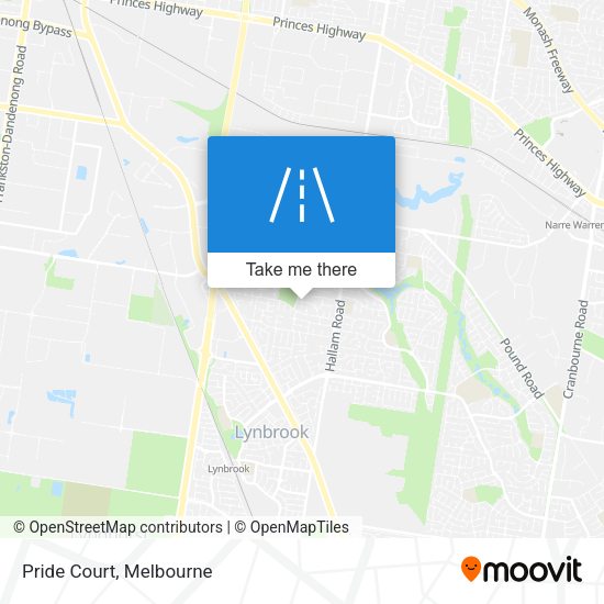 Pride Court map