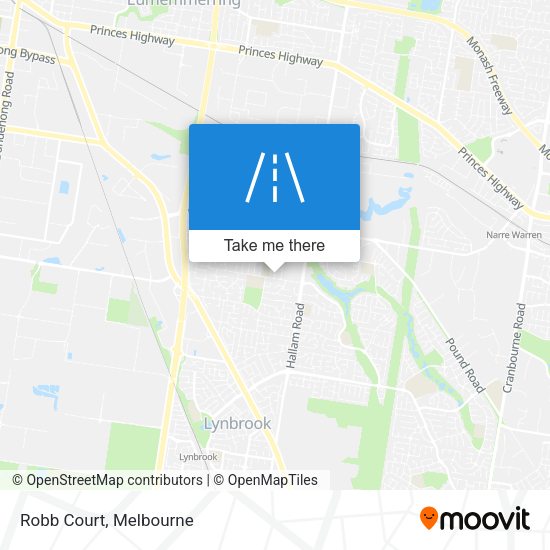 Robb Court map