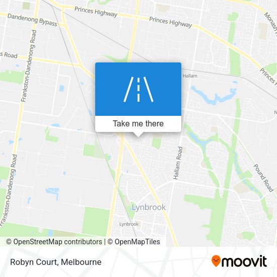 Robyn Court map