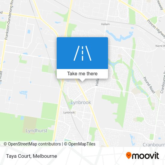 Taya Court map