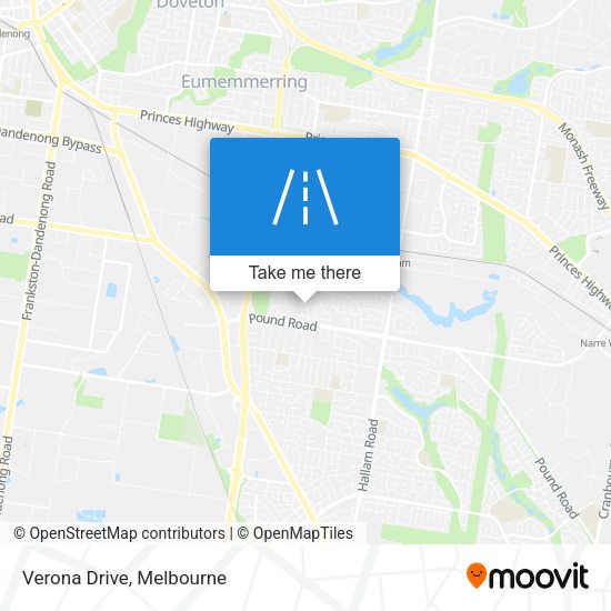 Verona Drive map
