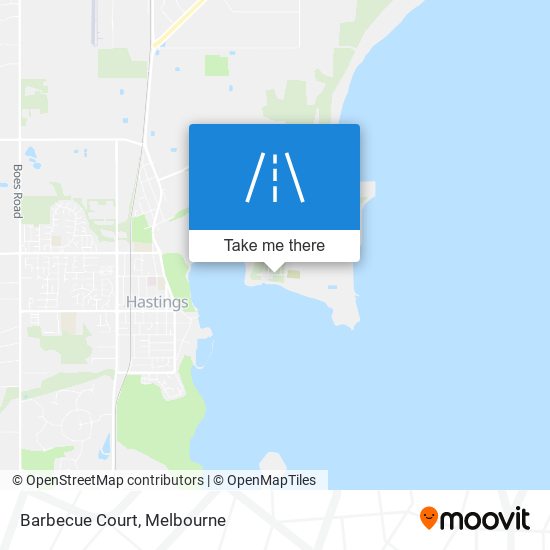 Barbecue Court map