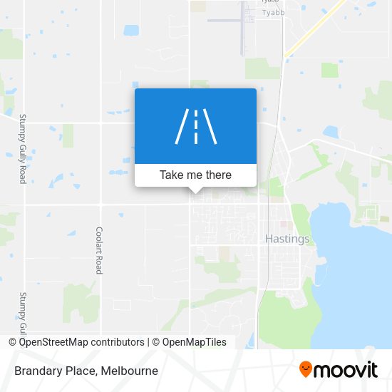 Brandary Place map