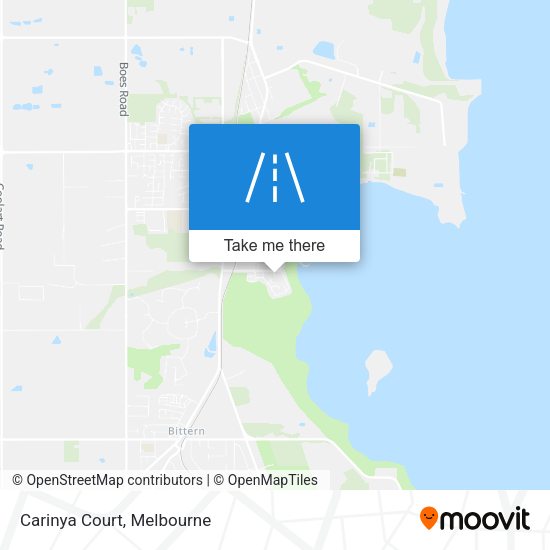 Carinya Court map
