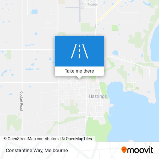 Constantine Way map