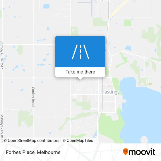Forbes Place map