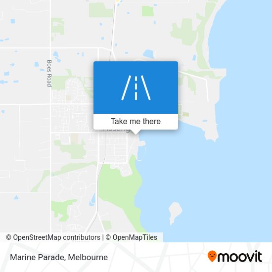 Marine Parade map