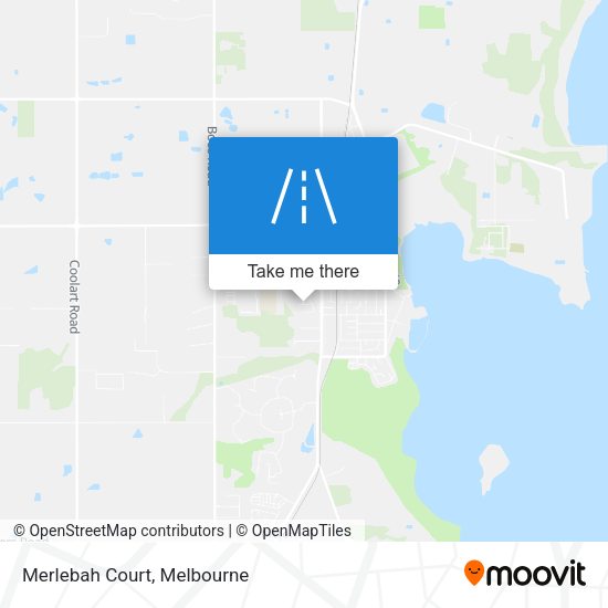 Merlebah Court map