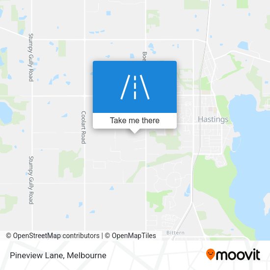 Pineview Lane map