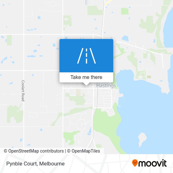 Pynble Court map
