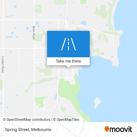 Spring Street map