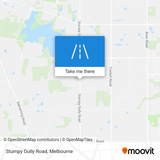 Stumpy Gully Road map