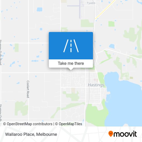 Wallaroo Place map